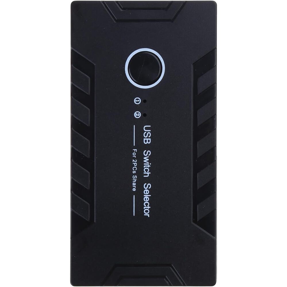 USB 2.0 Switcher Adapter 4 Ports USB Switcher Box for PCs Scanner Printer Button